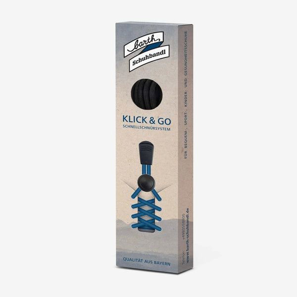 Elastic Lacing System “Click & Go” - Black