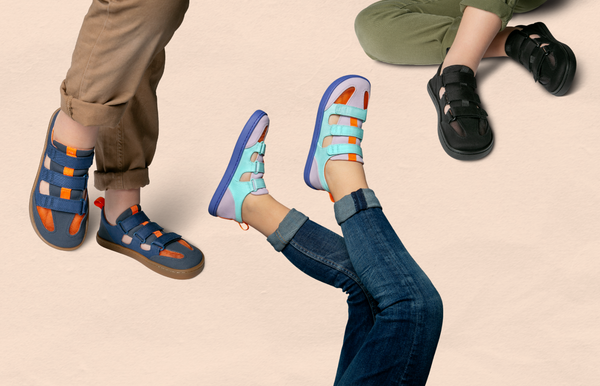 Blog post: Arcade Kids: The perfect barefoot sandal for active children