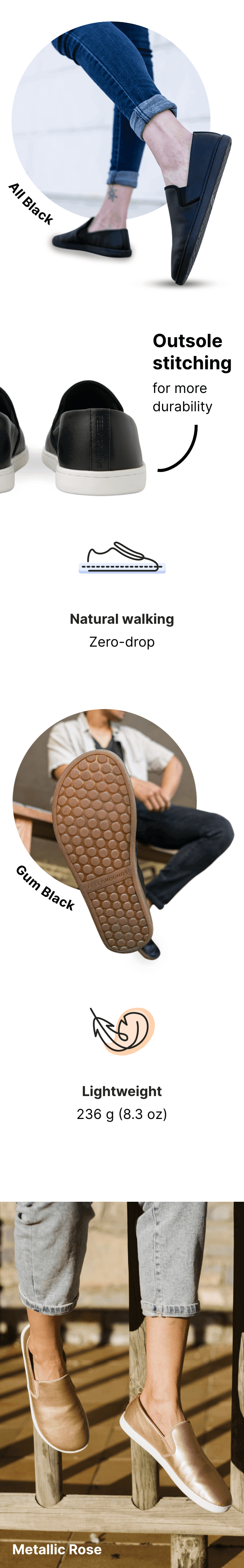 Elastic Lacing System “Click & Go” - Black ǀ Feelgrounds