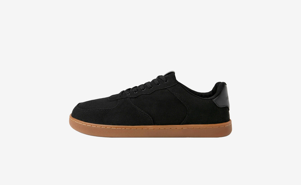 Courtside Canvas - Gum Black