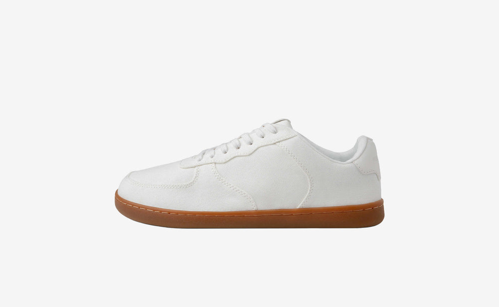 Courtside Canvas - Gum White